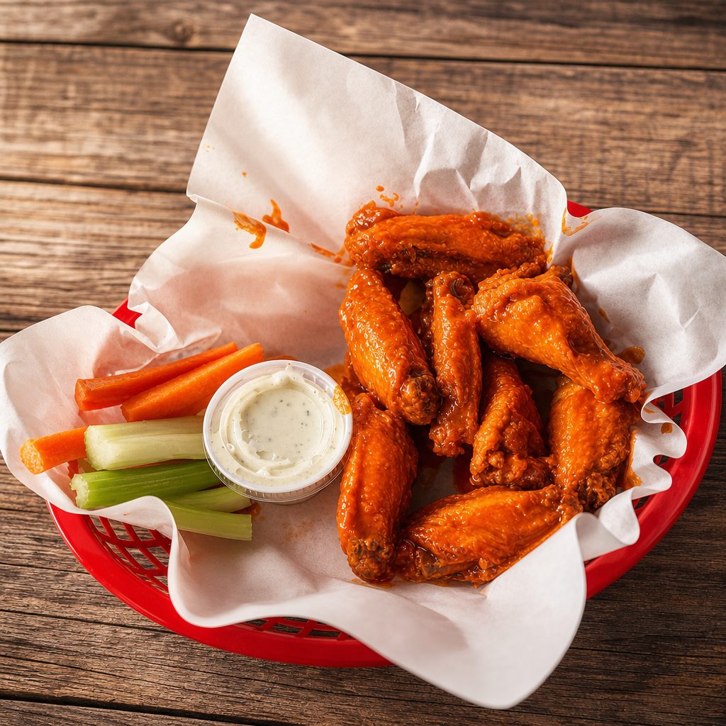 Jumbo Bone-In Wings.