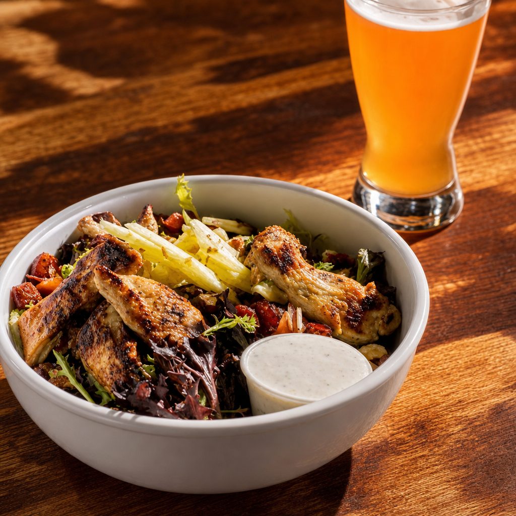 Grilled Chicken Salad.