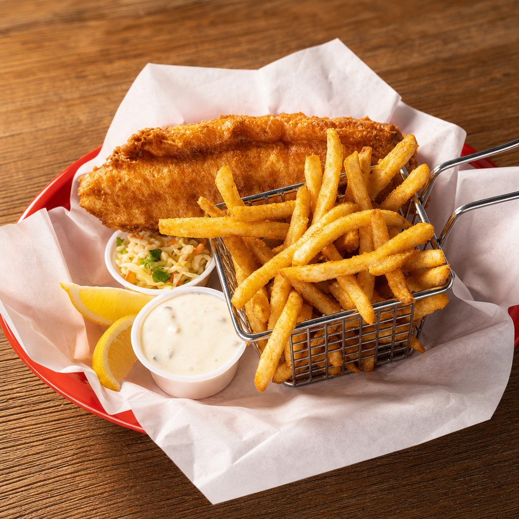 Fish & Chips.